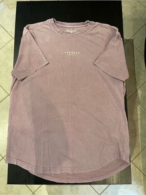 YoungLA Washed Lavender Short Sleeve Crewneck Tee